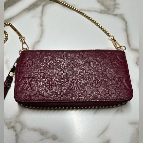 Authentic Louis Vuitton Empreinte Zippy Wallet in Aurore WOC. COA included - Picture 7 of 13